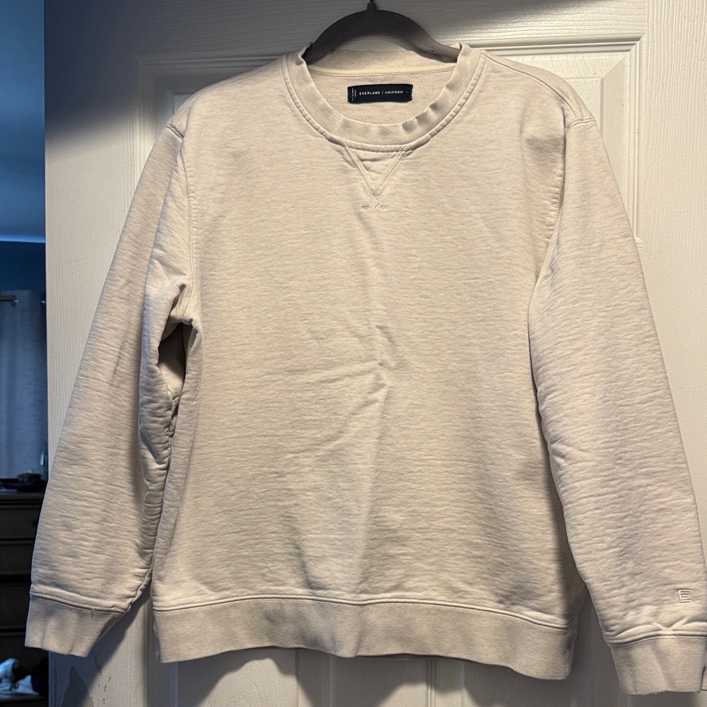 Everlane Oatmeal Crewneck Sweatshirt - Men's